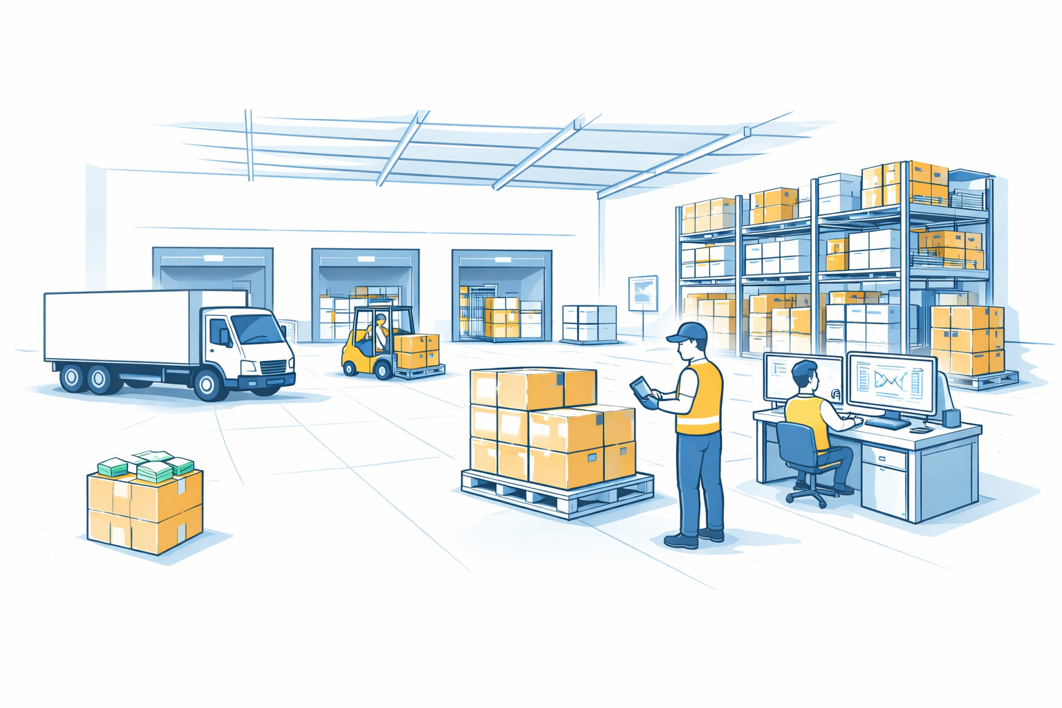 Structured U.S. warehouse fulfillment and distribution execution for importers