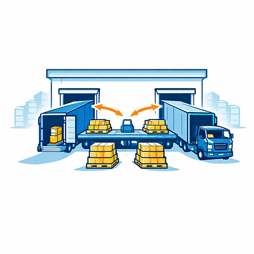 EOS Cross-Docking warehouse service icon