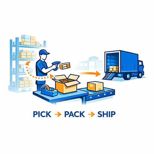 EOS Pick Pack Ship fulfillment service icon