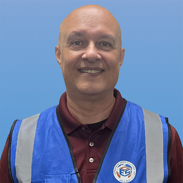 Alonzo Gomez is the warehouse manager for EOS West Coast HQ Warehouse in Ontario California.